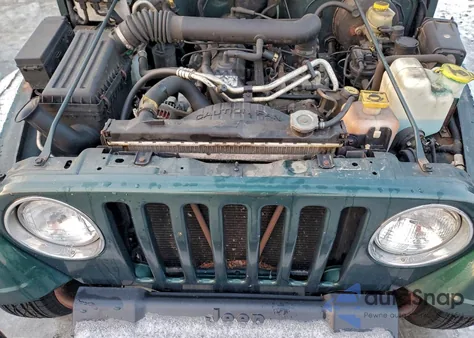 2000 Jeep Wrangler / Tj Sport z USA, uszkodzony, nr VIN 1J4FA49S2YP706869